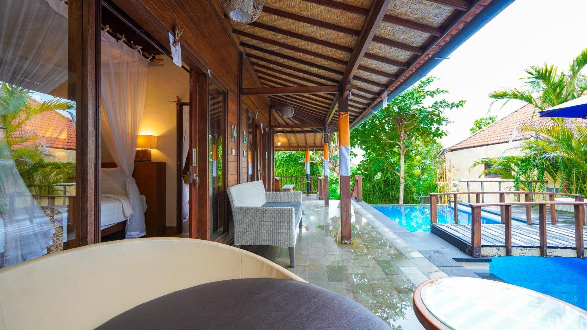 Darsan Lembongan Boutique Cottage Nusa Lembongan Zewnętrze zdjęcie